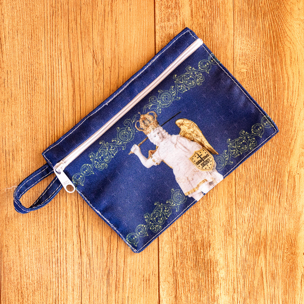 Bolsinha Para Terço São Miguel Glorioso Hesed