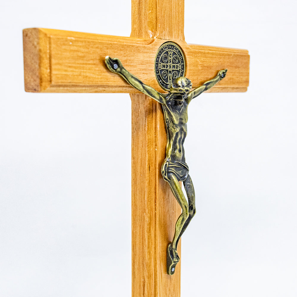 Cruz de Mesa 36 cm - Ouro Velho