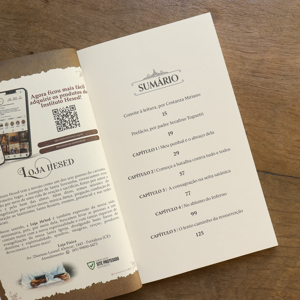 Escapou de Satanás - Minha luta para escapar do inferno