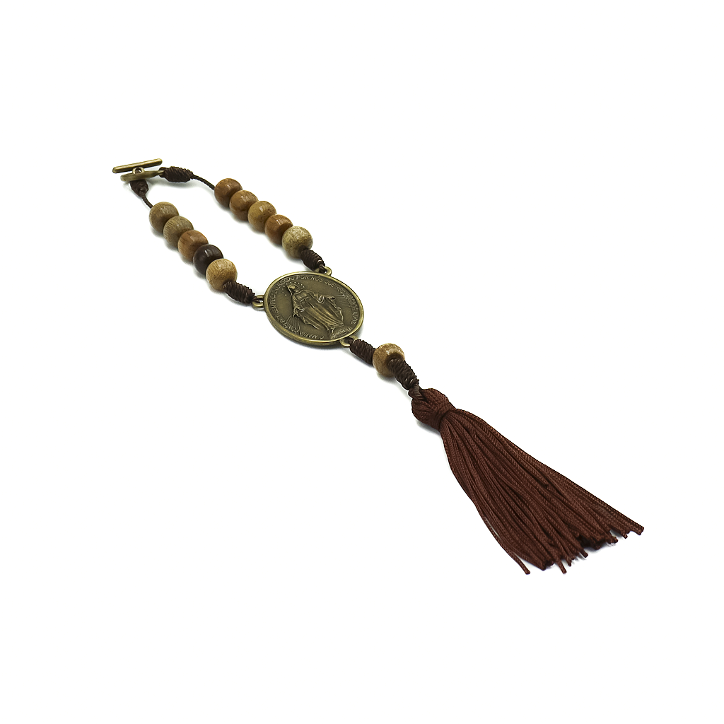 Dezena Carro Medalha Nossa Senhora das Graças - Ouro Velho