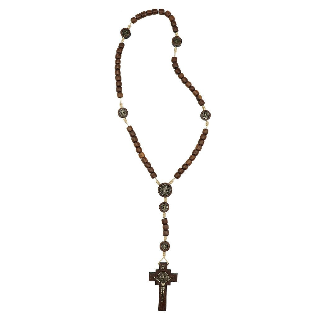 Terço São Bento com Pai Nosso Rajada 10 mm