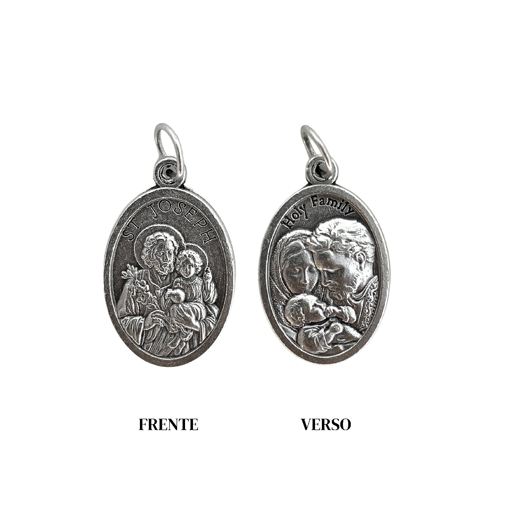 Medalha São José e Sagrada Família - Italiana