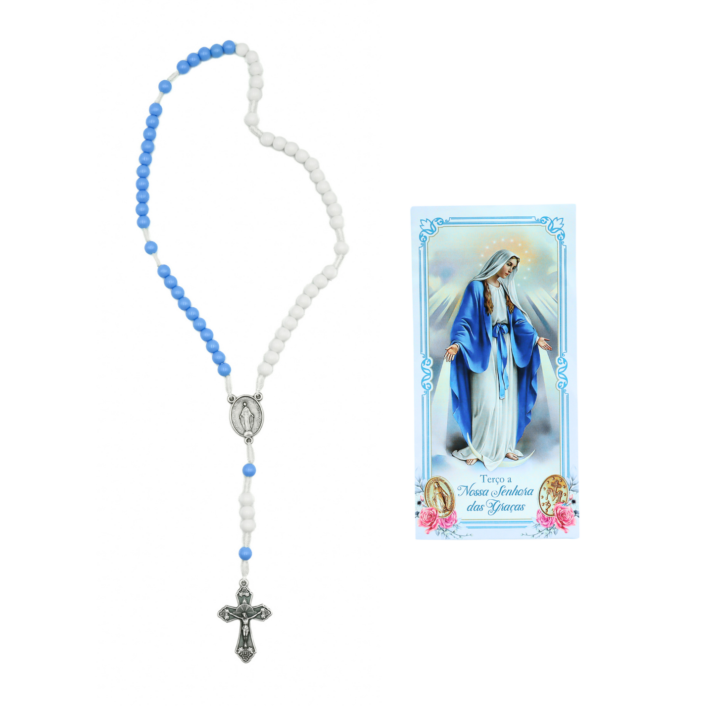 Terço Nossa Senhora das Graças Com Folheto