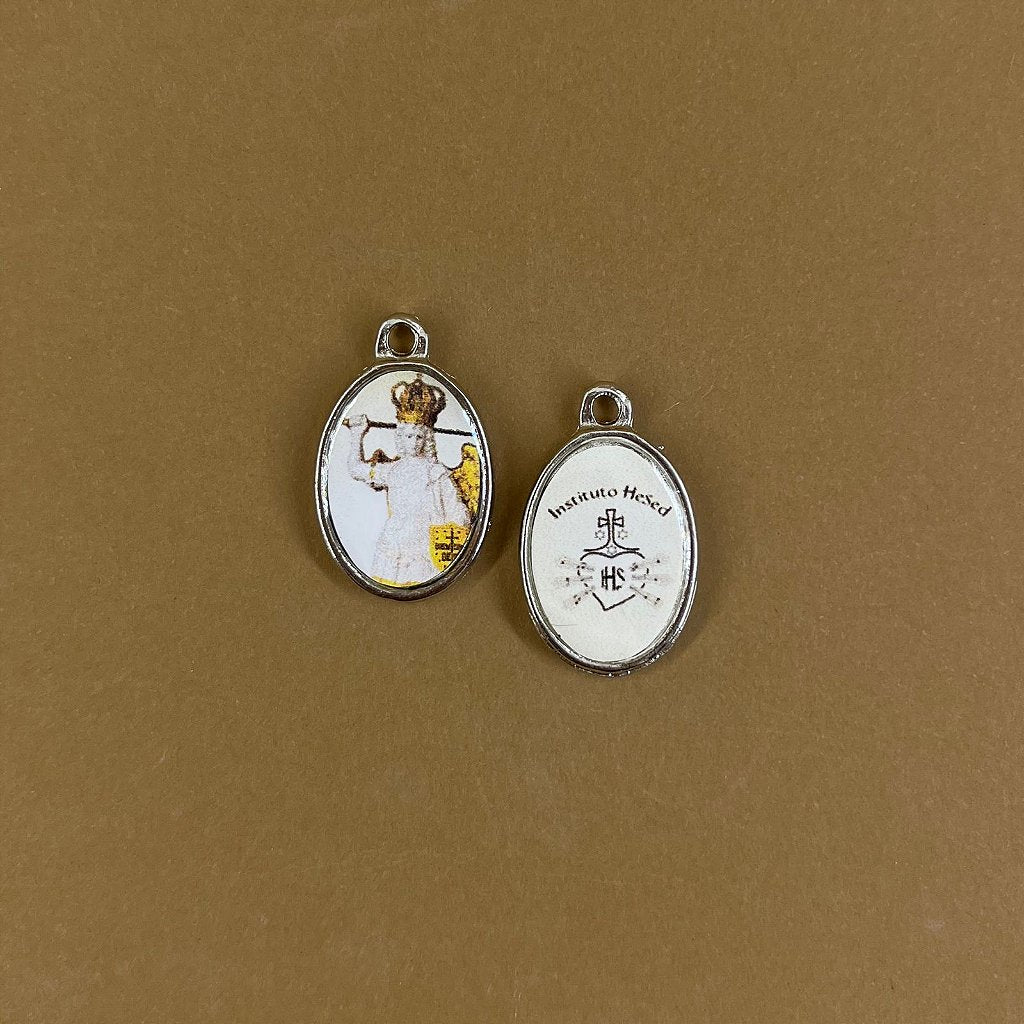 Medalha Resinada 2cm São Miguel Arcanjo - Hesed