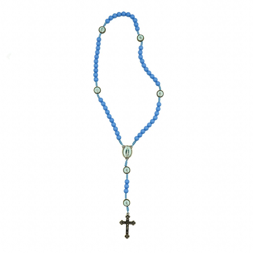 Terço Nossa Senhora das Graças Azul - Hesed