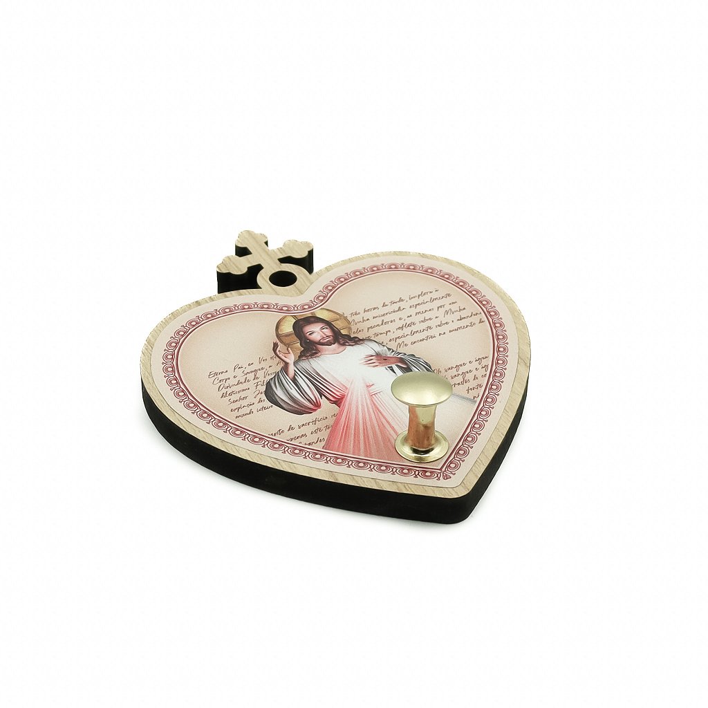 Porta Terço - Coração de Jesus Misericordioso