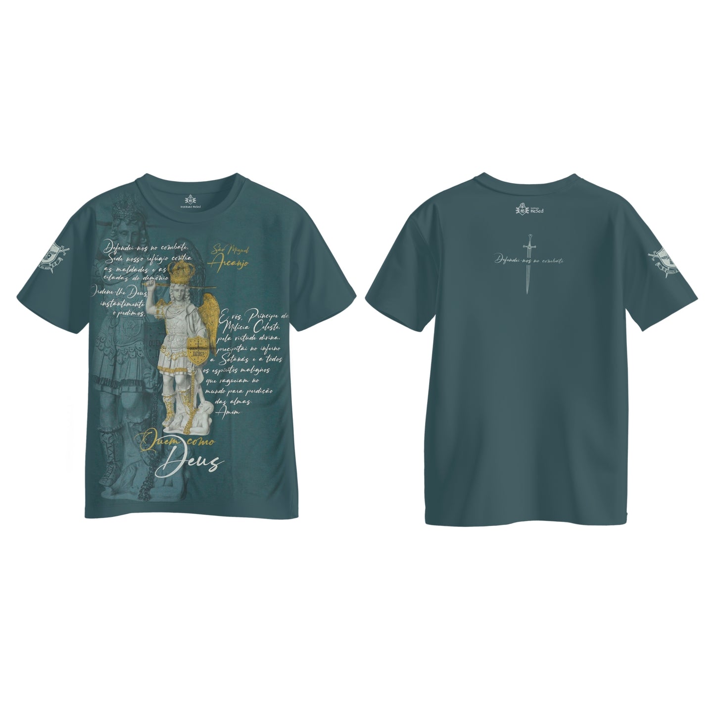 Camiseta Glorioso São Miguel Arcanjo - Hesed