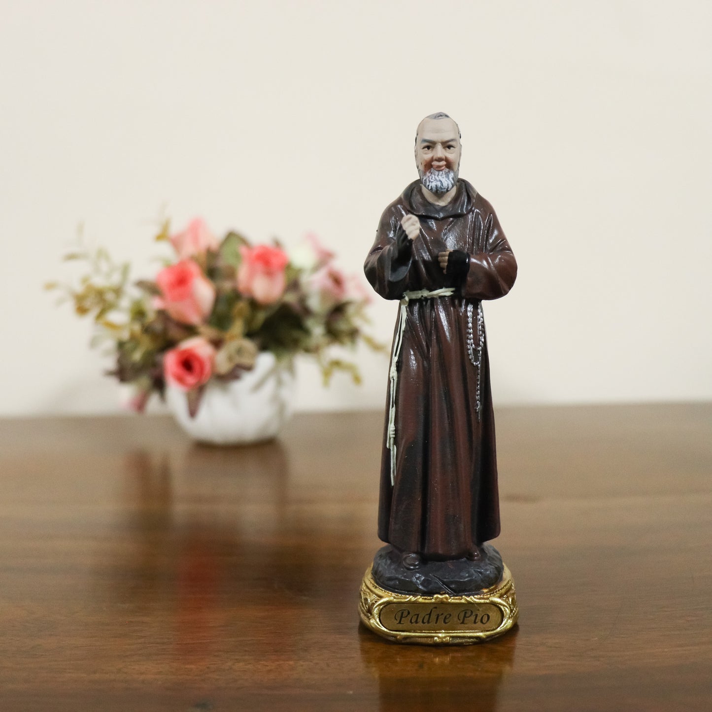 Imagem Padre Pio 13 cm (Linha EURO) resina