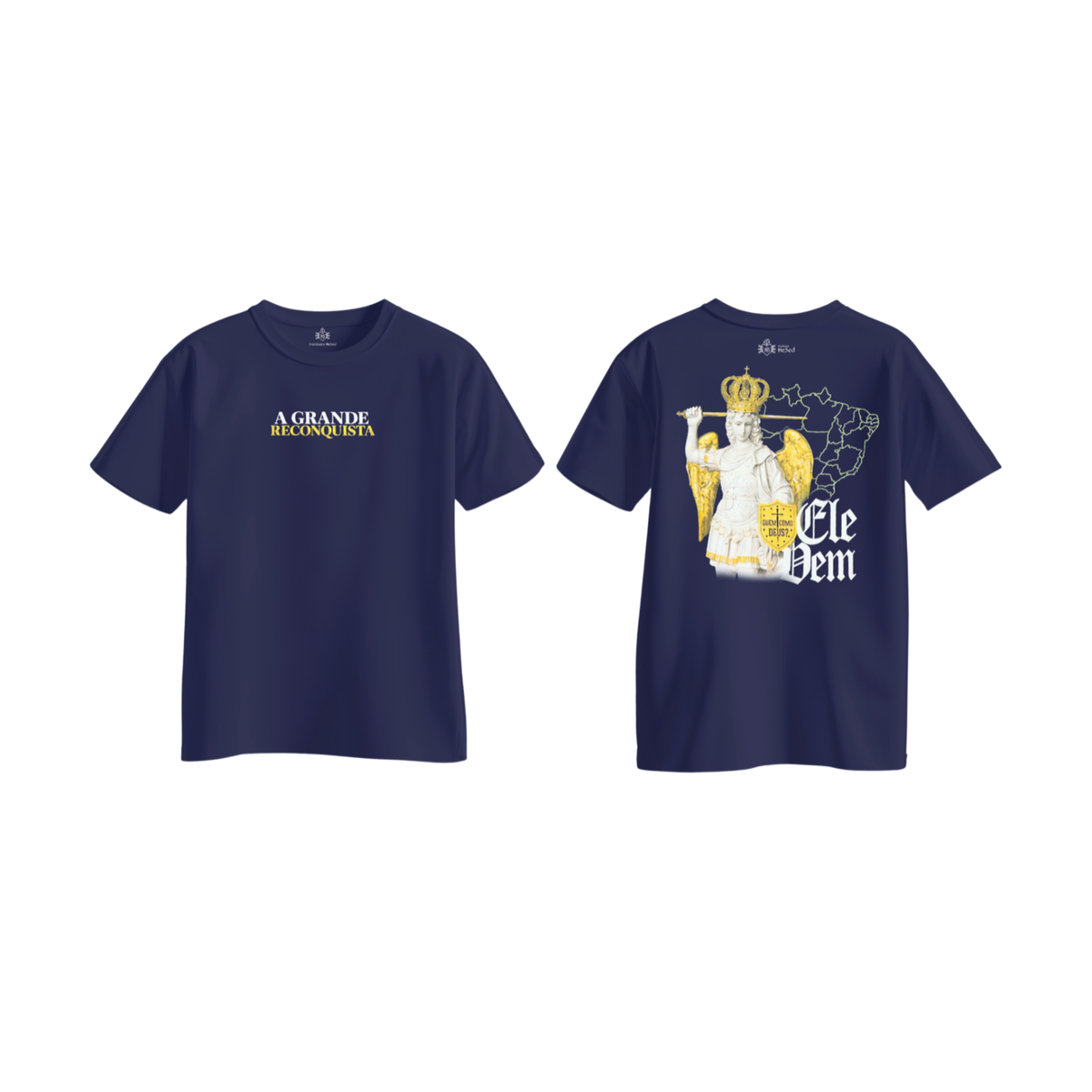 Camiseta Oficial A Grande Reconquista: São Miguel, Ele Vem - Hesed
