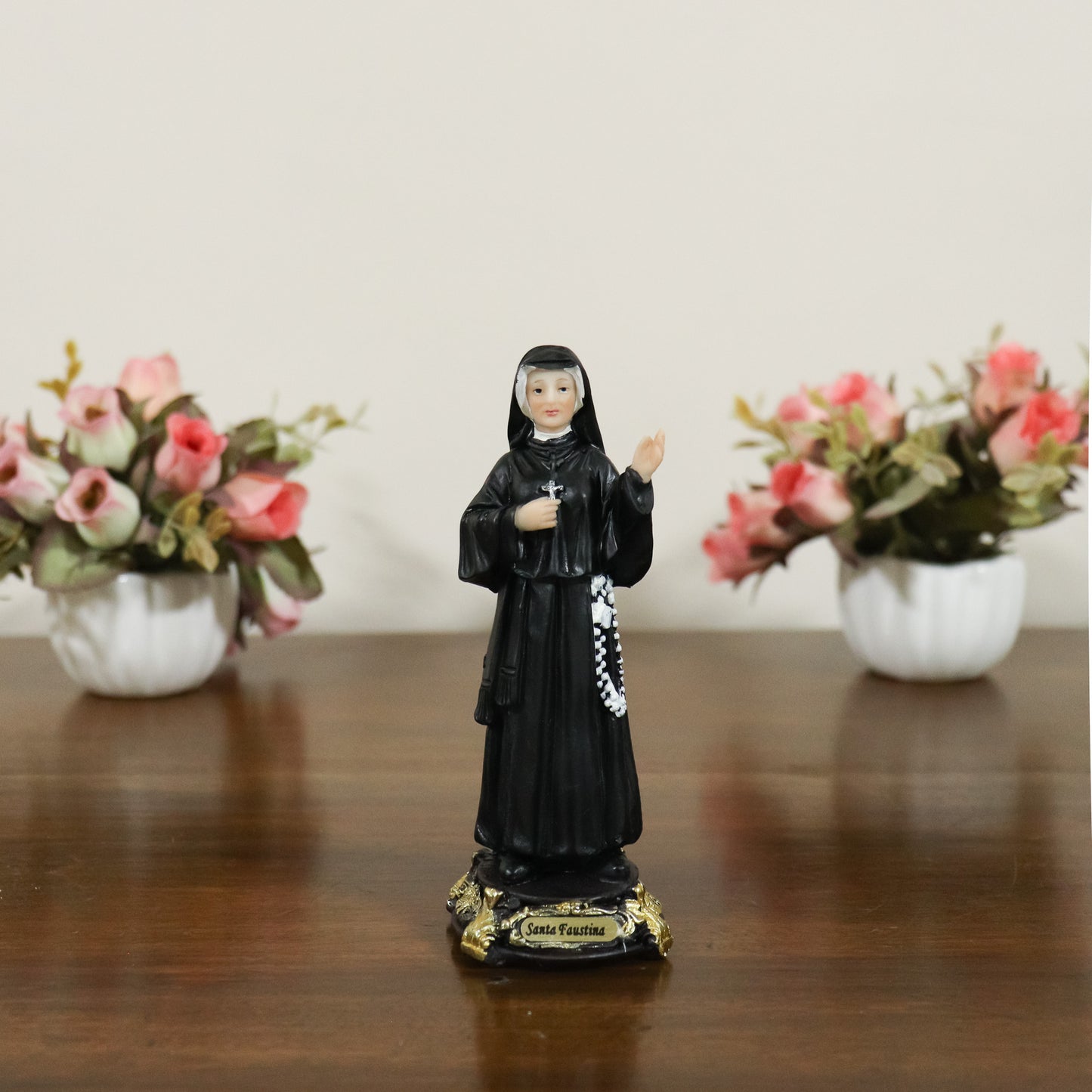Imagem Santa Faustina 12,5cm
