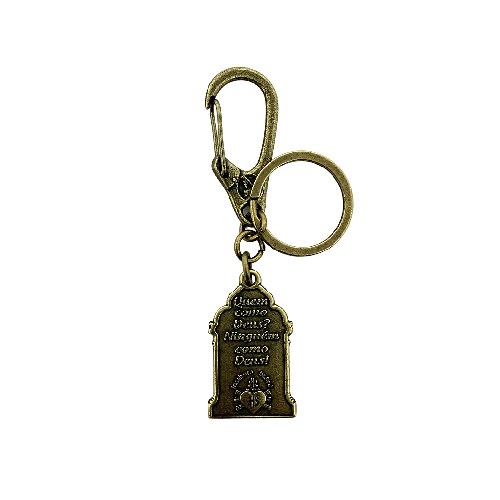 Chaveiro Metal Capela de São Miguel Arcanjo - Exército de São Miguel