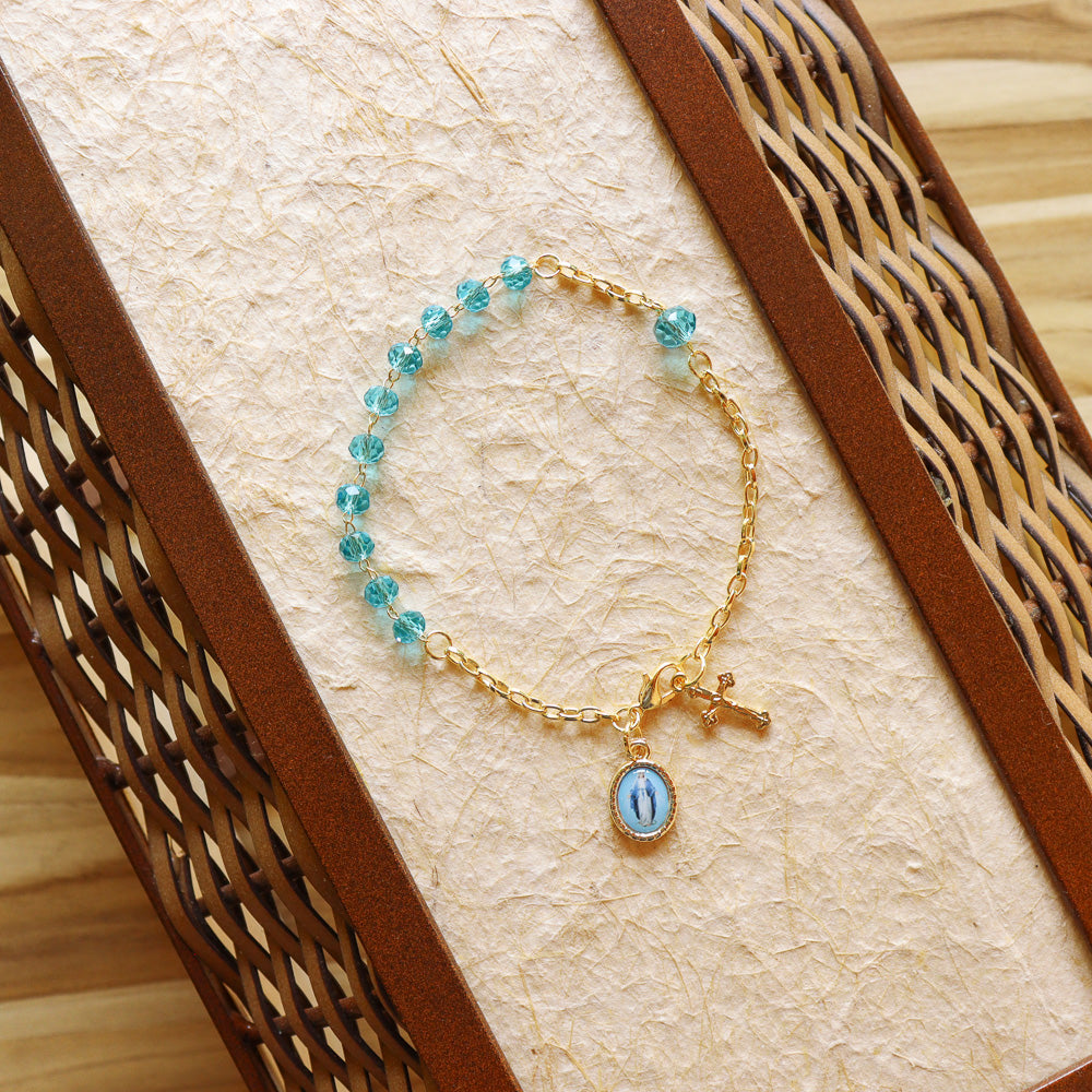 Pulseira Cristal - Nossa Senhora das Graças