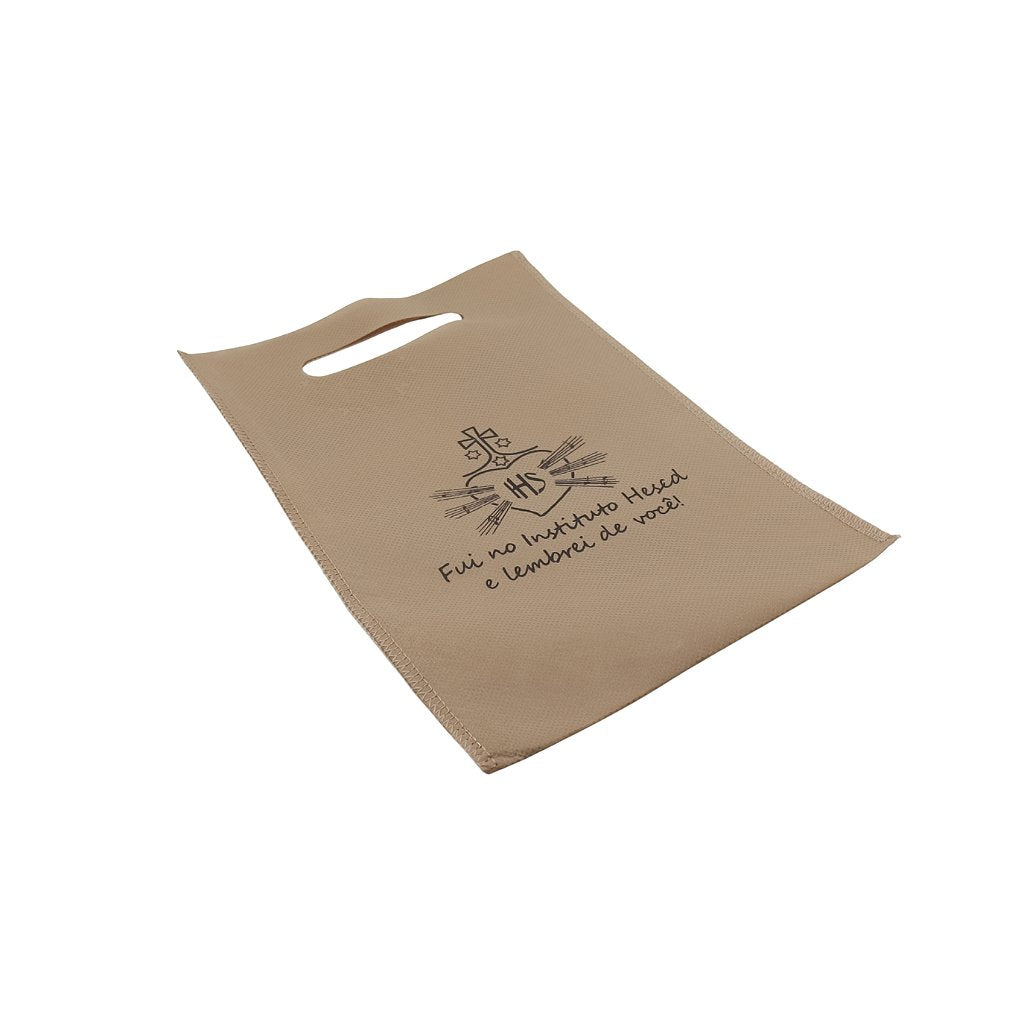 Saquinho TNT presente 19x30 - Marrom Claro (P)