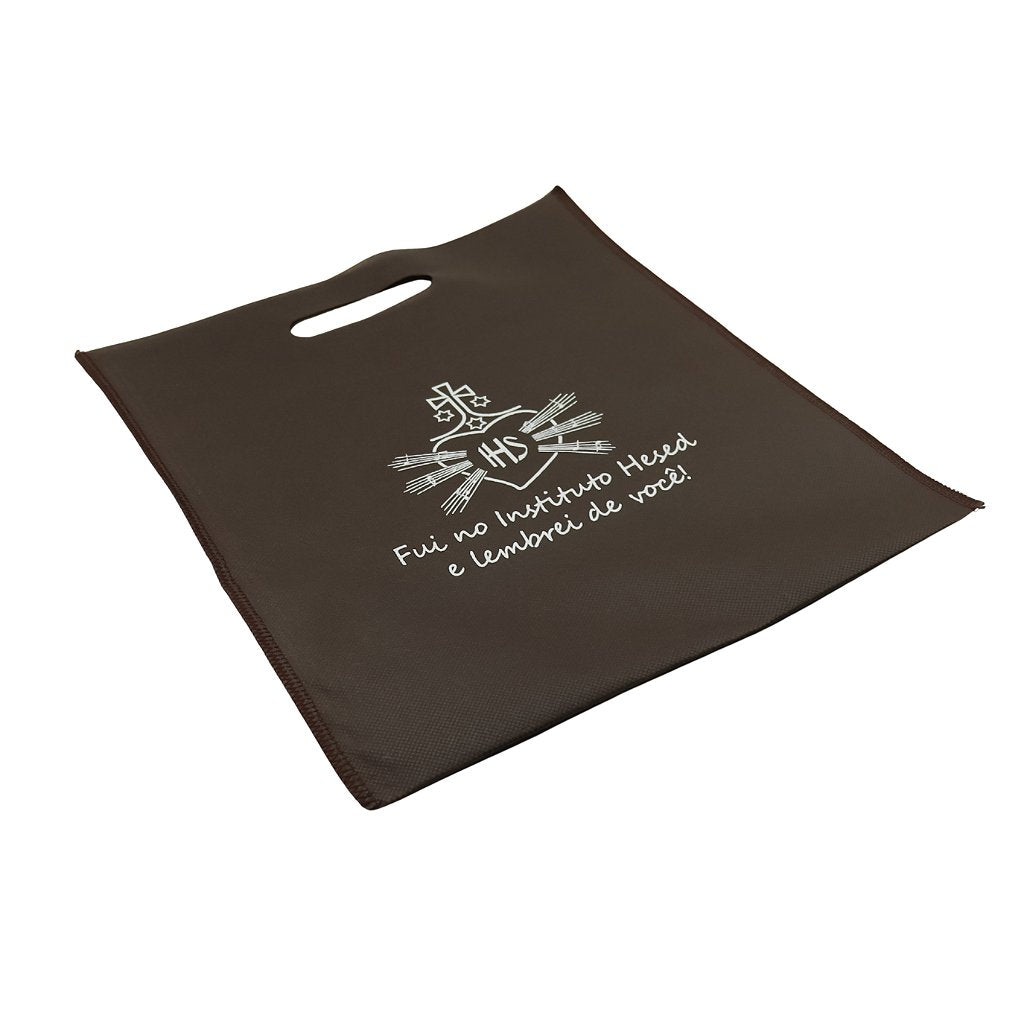 Saquinho TNT presente 29x34 - Marrom Escuro (M)