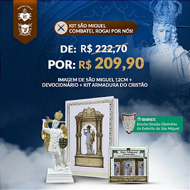 Combo São Miguel - Combatei, rogai por nós