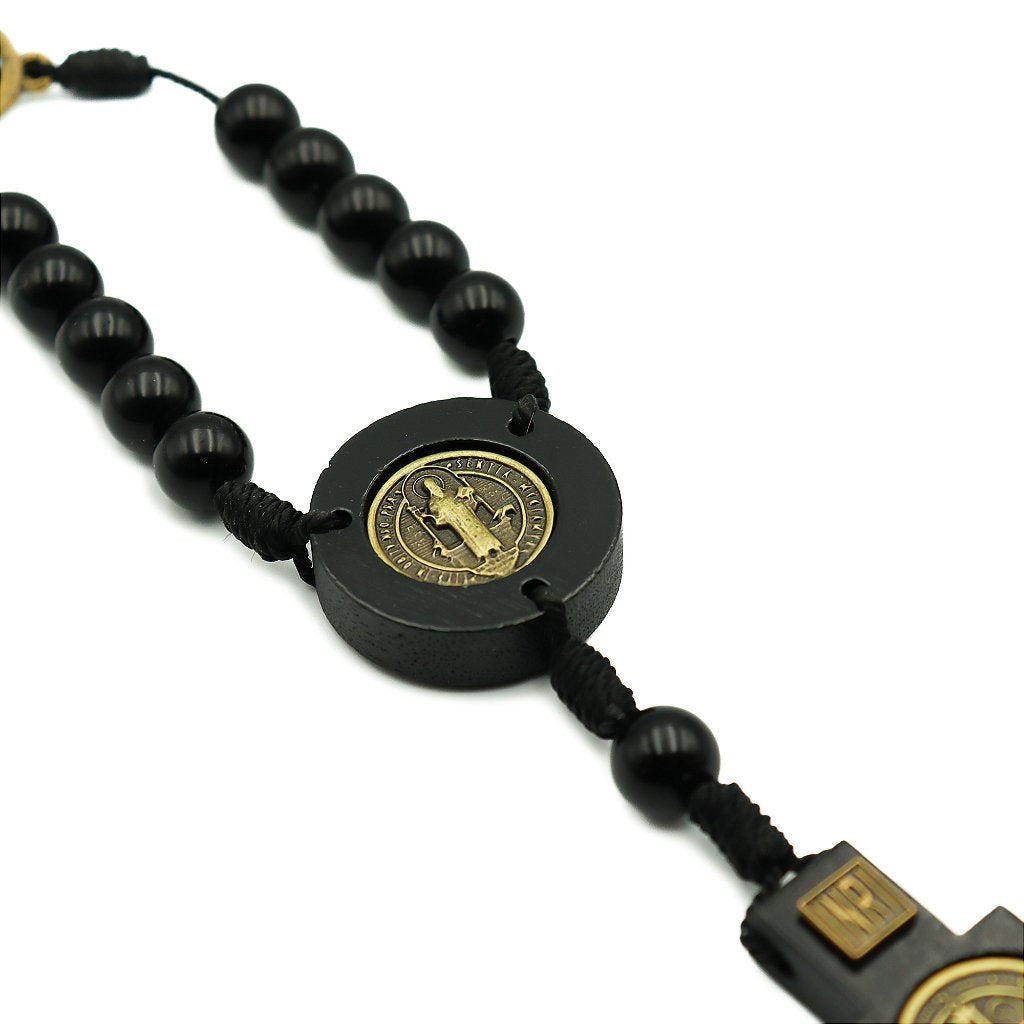 Adorno Para Carro Preto São Bento Cruz