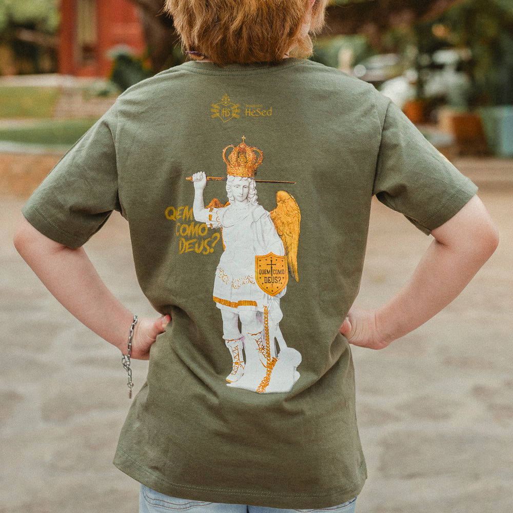 Camiseta Exército de São Miguel Infantil - Hesed