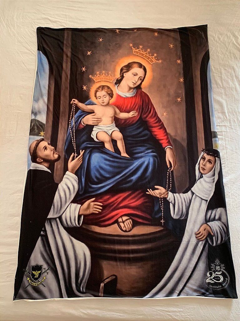 Manto de Nossa Senhora do Rosário de Pompéia Grande - Hesed
