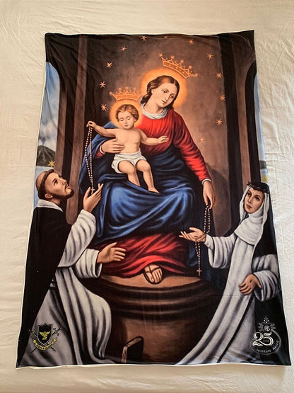 Manto de Nossa Senhora do Rosário de Pompéia Grande - Hesed