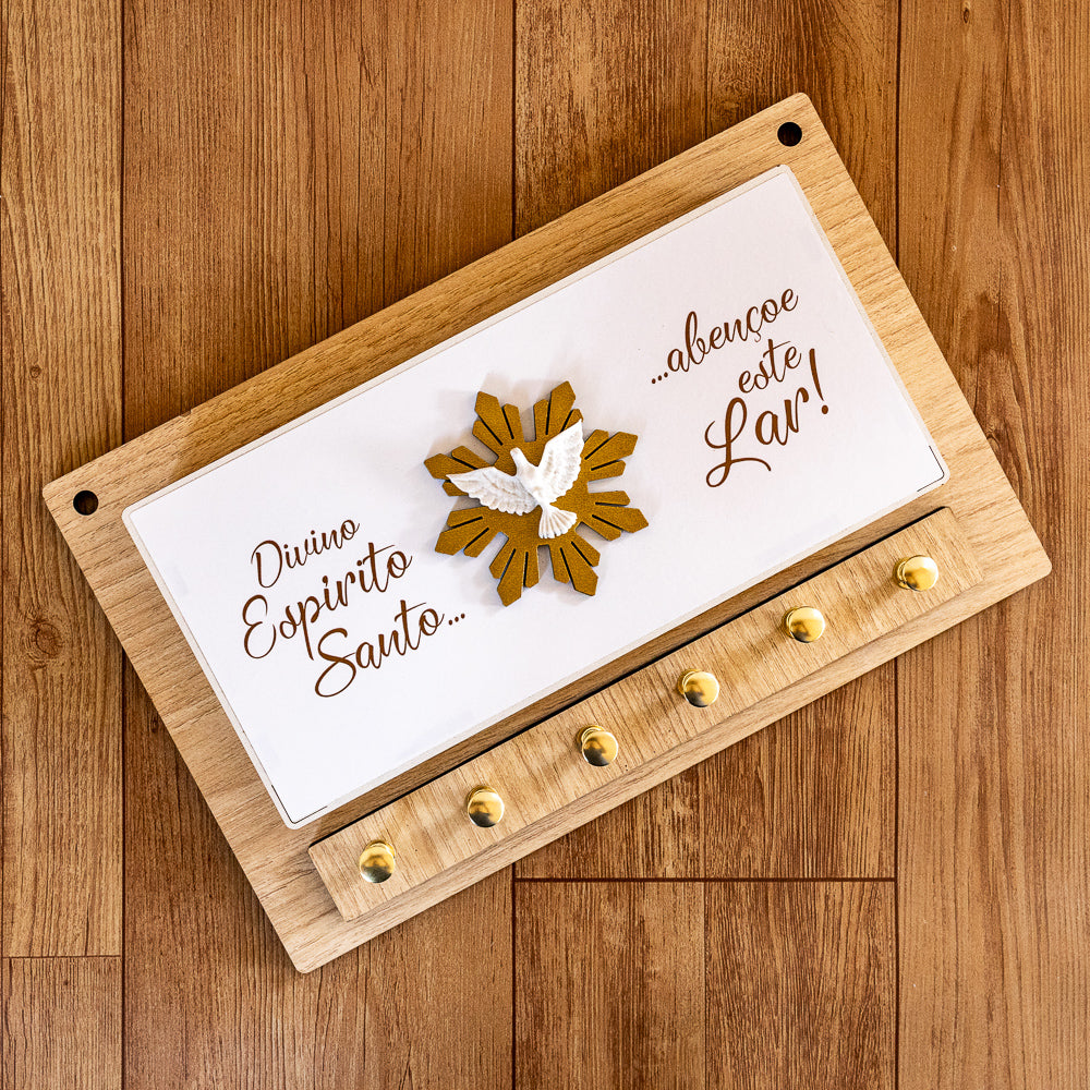 Porta Chaves com Porta Cartas - Espírito Santo