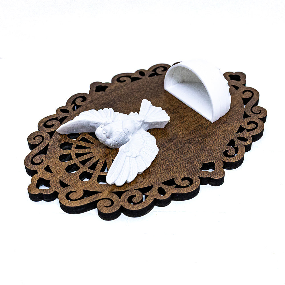 Pia para Água Benta Devocional - Espírito Santo