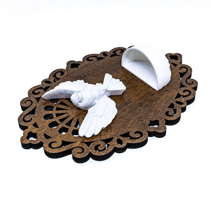 Pia para Água Benta Devocional - Espírito Santo