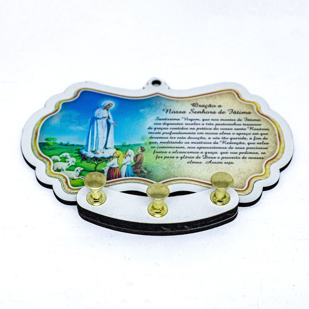 Porta Chaves Nossa Senhora de Fátima - 3 Pinos