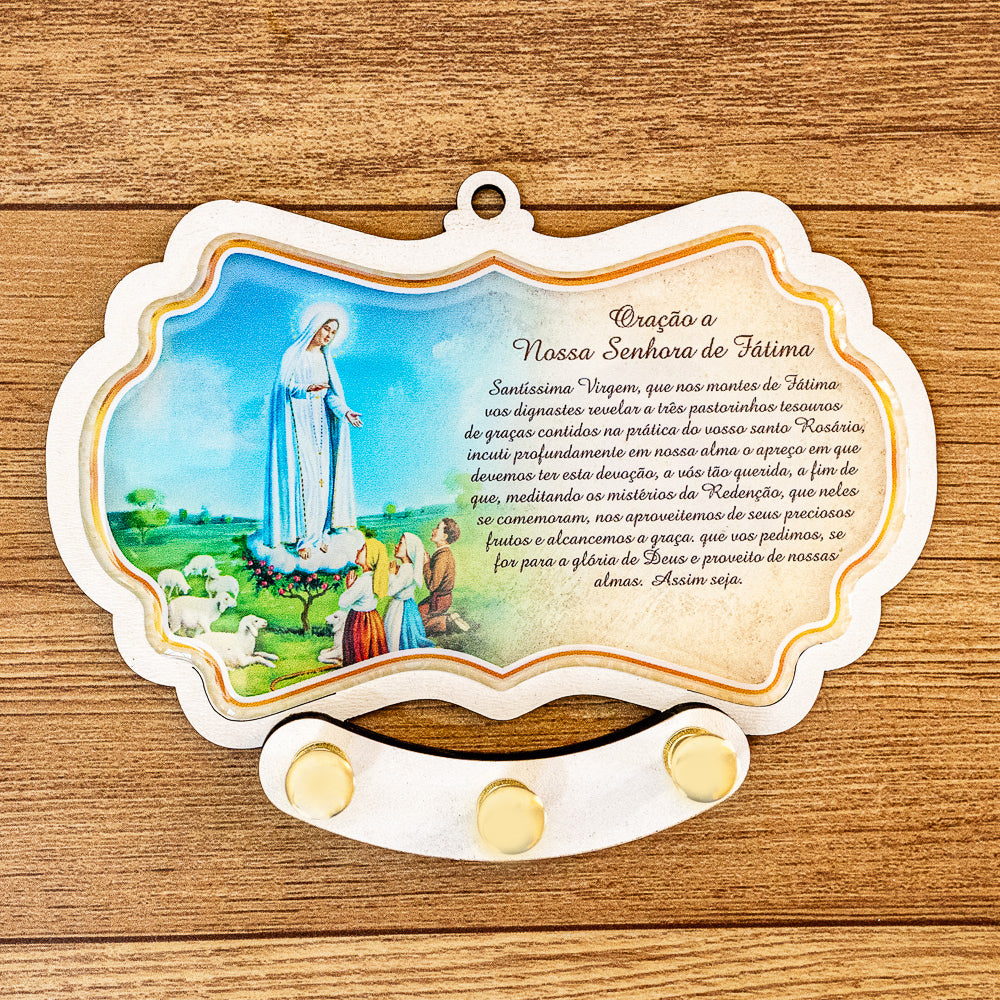 Porta Chaves Nossa Senhora de Fátima - 3 Pinos