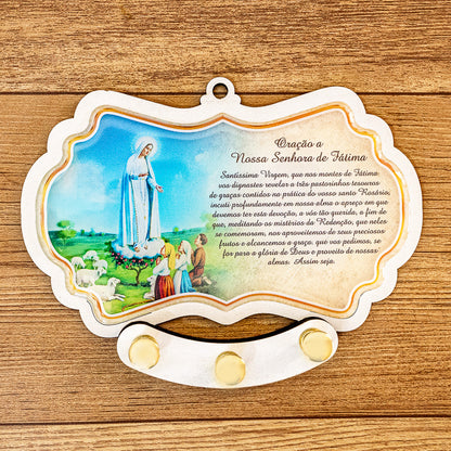 Porta Chaves Nossa Senhora de Fátima - 3 Pinos