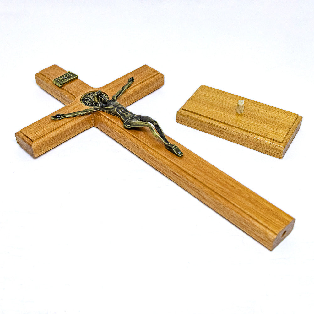 Cruz de Mesa 36 cm - Ouro Velho