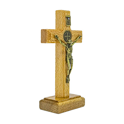 Cruz de Mesa 12 cm - Ouro Velho