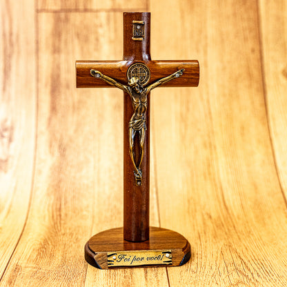 Cruz Pedestal Redondo 12cm