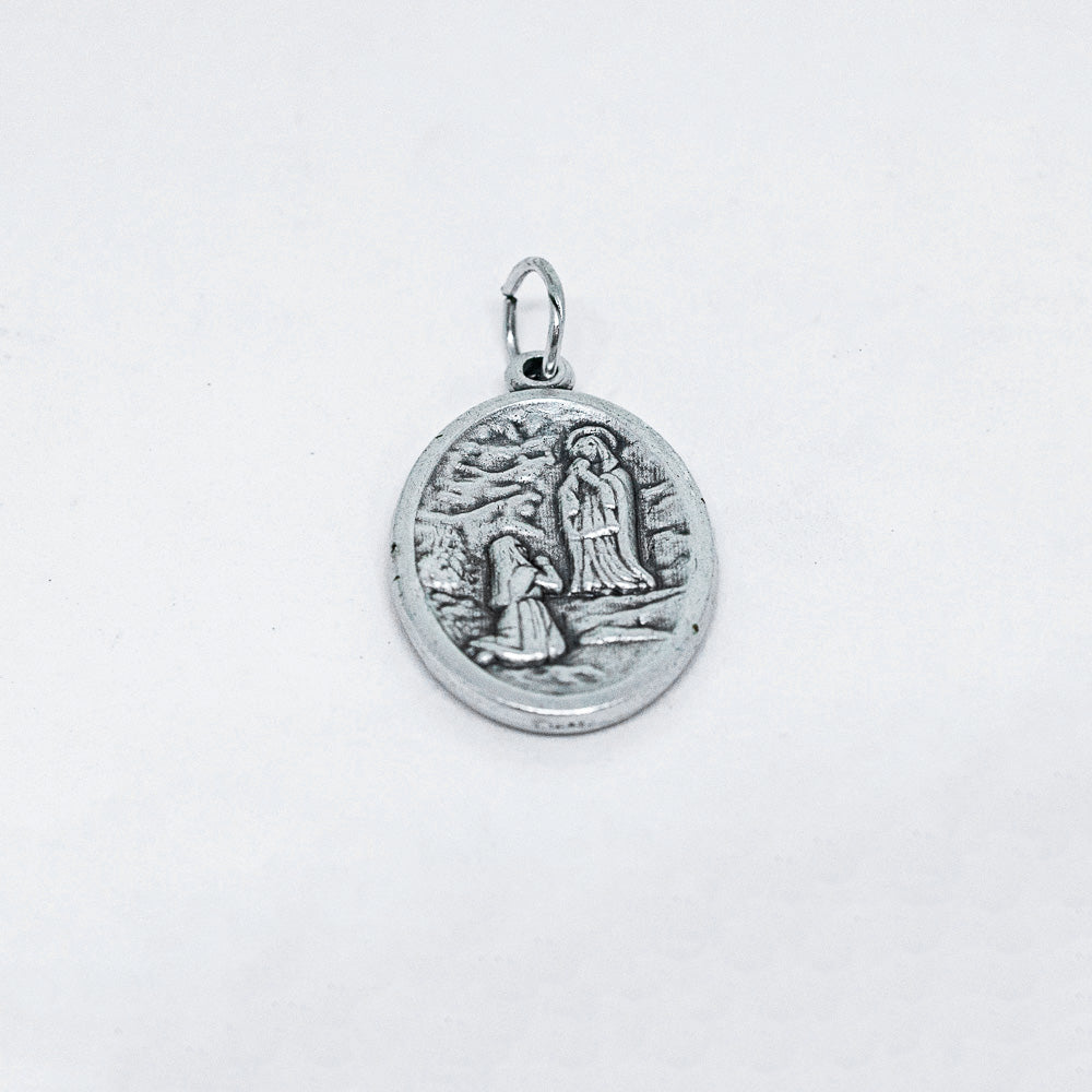 Medalha Santa Bernadete e Nossa Senhora de Lourdes - Italiana