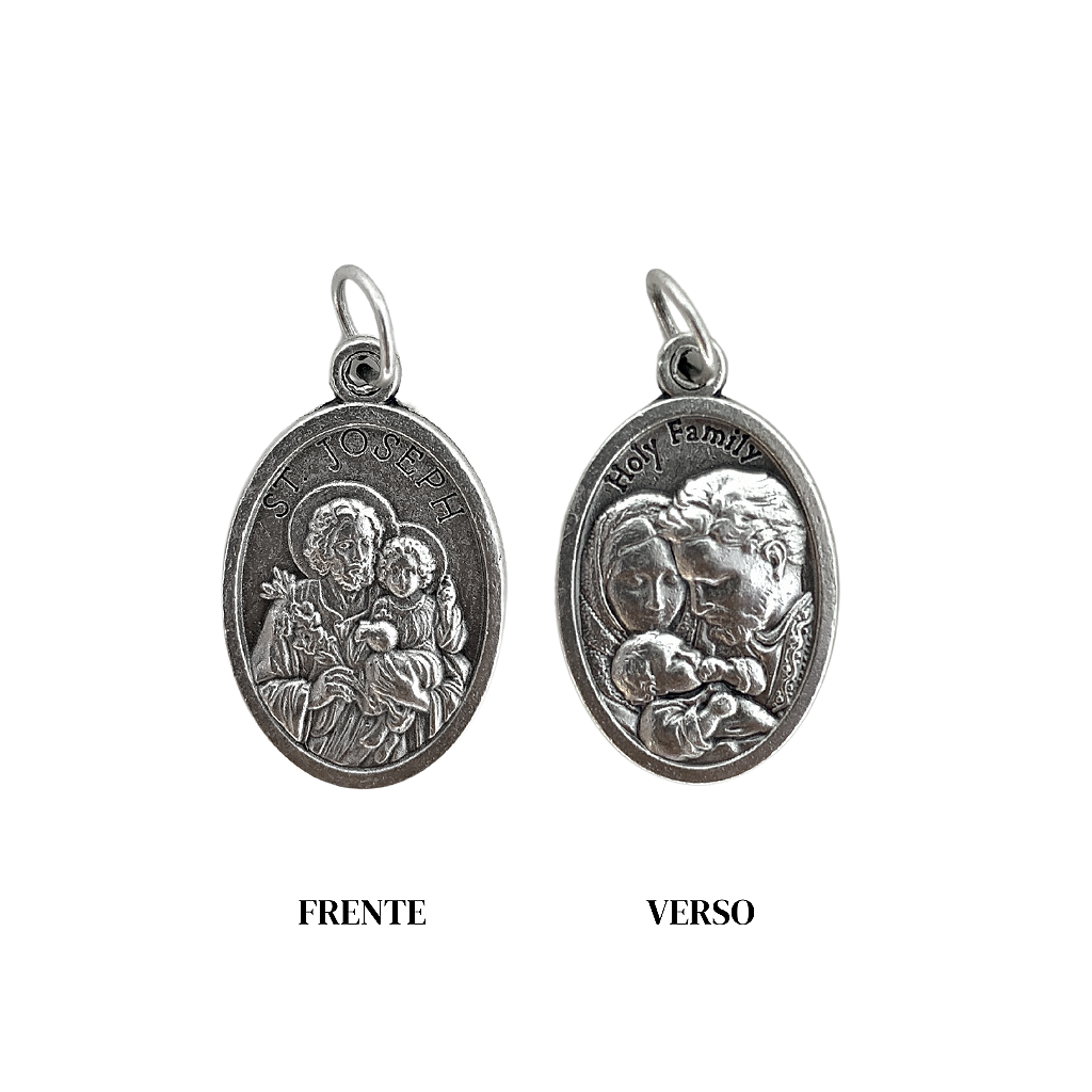 Medalha São José e Sagrada Família - Italiana