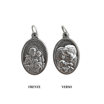 Medalha São José e Sagrada Família - Italiana