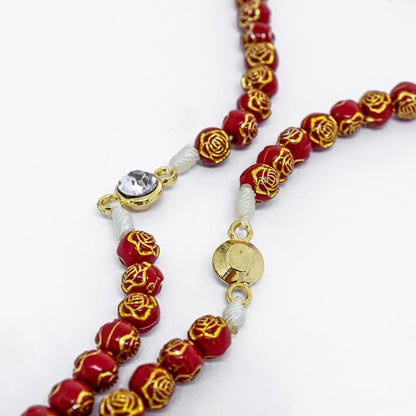 Terço Santa Teresinha no Saquinho Estampado