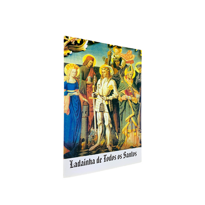 Folheto Ladainha de Todos os Santos
