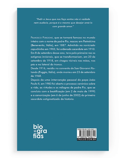 Padre Pio - O Mistério do Deus próximo - Saveiro Gaeta