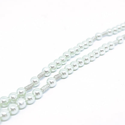 Rosário Pérola Creme 6mm