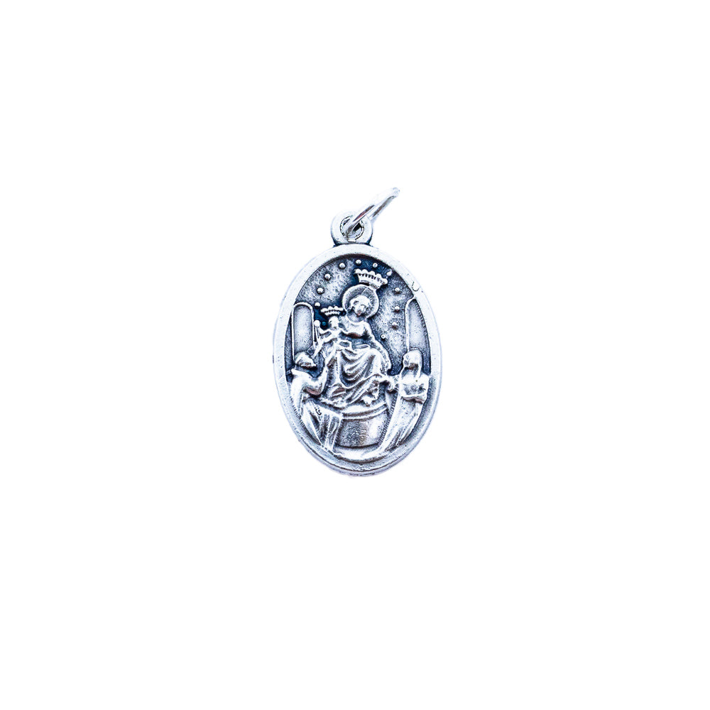 Medalha Nossa Senhora do Rosário de Pompeia 2mm - Italiana