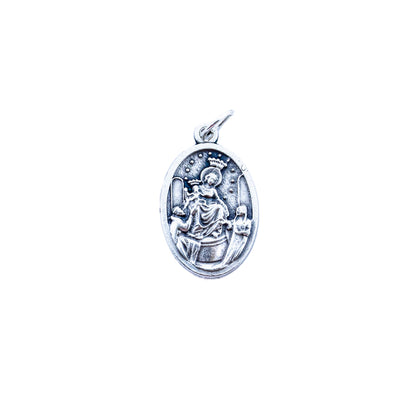 Medalha Nossa Senhora do Rosário de Pompeia 2mm - Italiana