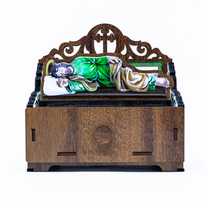 Oratório com Gaveta em MDF - São José Dormindo