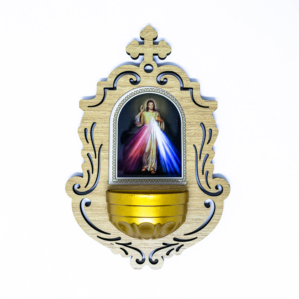 Pia de Água Benta - Jesus Misericordioso