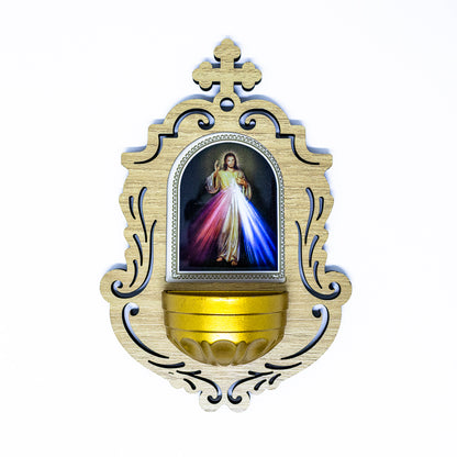 Pia de Água Benta - Jesus Misericordioso