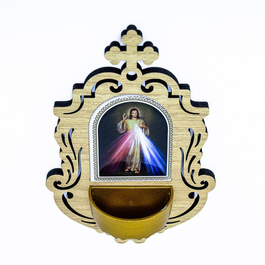 Pia de Água Benta - Jesus Misericordioso
