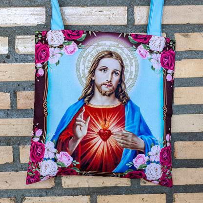 Bolsa Ecobag Sagrado Coração de Jesus