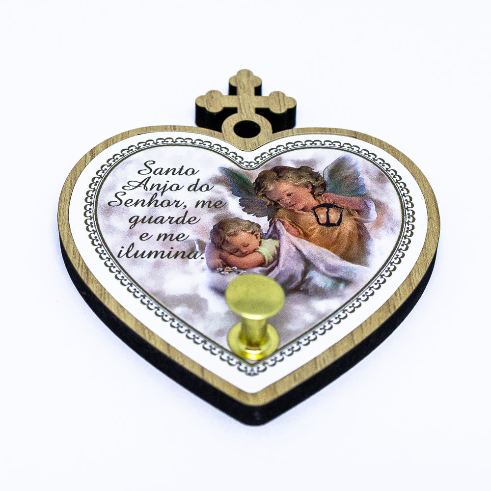 Porta Terço Coração - Santo Anjo da Guarda