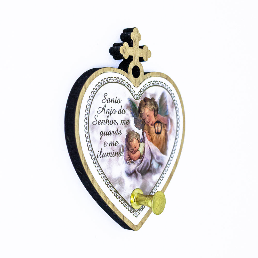 Porta Terço Coração - Santo Anjo da Guarda