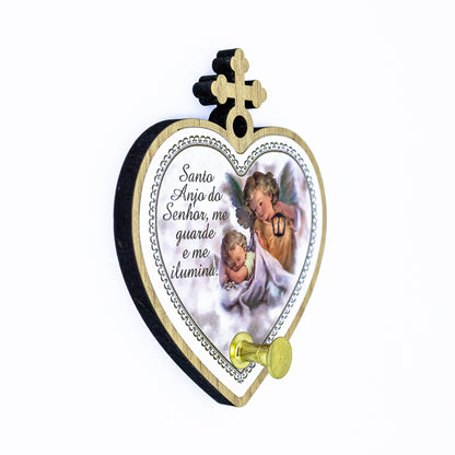 Porta Terço Coração - Santo Anjo da Guarda