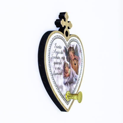 Porta Terço Coração - Santo Anjo da Guarda